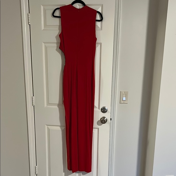 Superdown Red Cut-Out Bodycon Maxi Dress - Picture 2 of 2